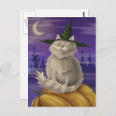 Vampire Kitty Postkarte (Vorne/Hinten)