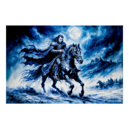 Vampire Knight fährt durch die Nacht der Sturmflut Poster