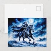 Vampire Knight fährt durch die Nacht der Sturmflut Postkarte (Vorne/Hinten)