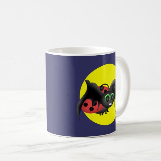 Vampire Ladybug Bat Tasse (VorderseiteRechts)