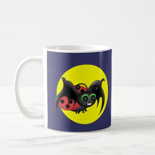 Vampire Ladybug Bat Tasse (Links)