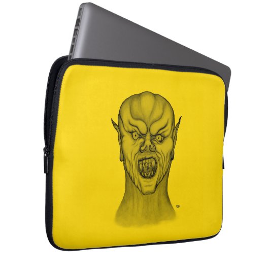 Vampire Laptopschutzhülle (Vorne Rechts)