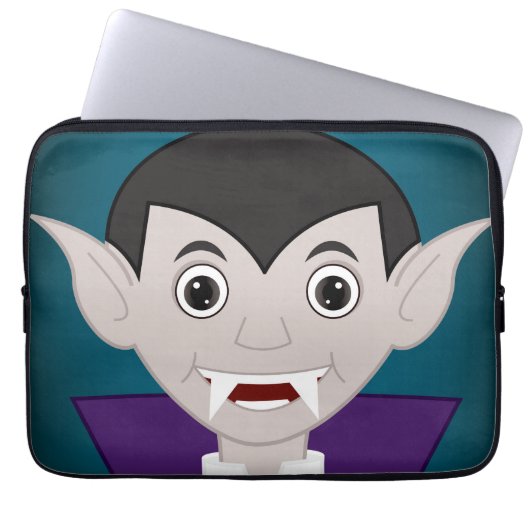 Vampire Laptopschutzhülle (Vorderseite)