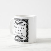 Vampire-Liebe-Trank-Halloween-Tasse Tasse (Vorderseite Links)