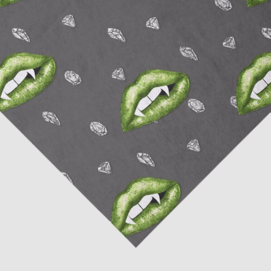 Vampire Lips Seidenpapier (Ausschnitt)