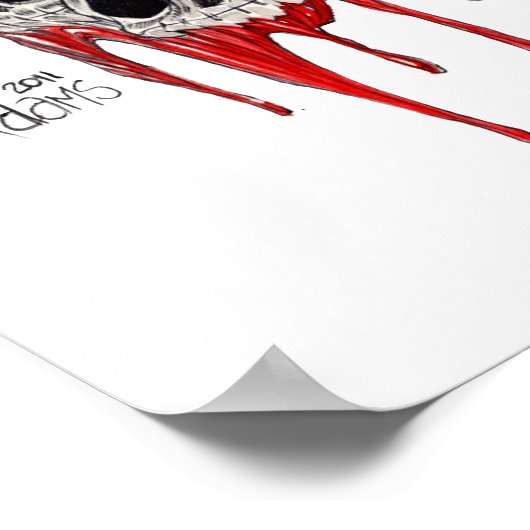 Vampire Lust Poster (Ecke)