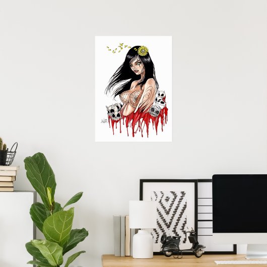 Vampire Lust Poster (Heimbüro)