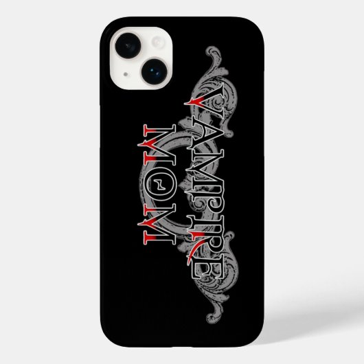 Vampire-Mama Case-Mate iPhone Hülle (Rückseite)