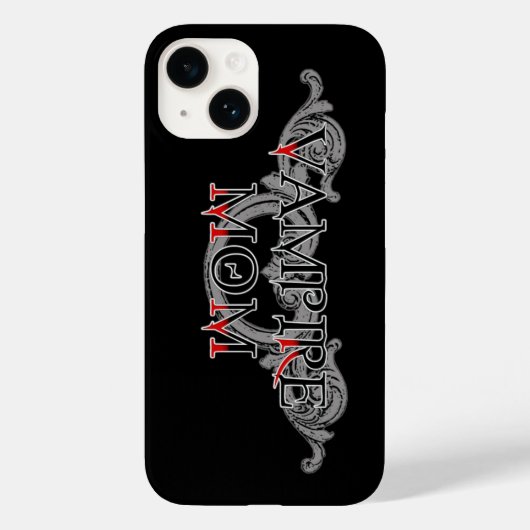 Vampire-Mama Case-Mate iPhone Hülle (Rückseite)