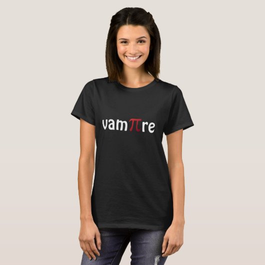 Vampire-Mathegeek-T - Shirt (Vorne ganz)