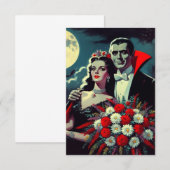 Vampire Matrimony Dankeskarte (Vorne/Hinten)