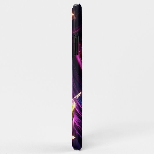 Vampire mit Gold Fangs Ai Art Case-Mate iPhone Hülle (Hinten/Rechts)