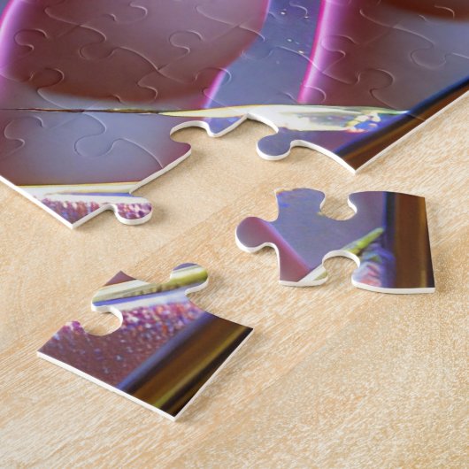 Vampire mit Gold Fangs Ai Art Puzzle (Seite)