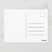 Vampire/Monster Hand aus dem Sumpf Postkarte (Rückseite)