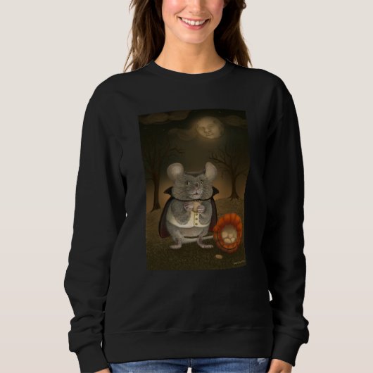 Vampire Mouse Halloween Sweatshirt (Vorderseite)