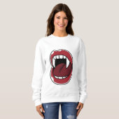 Vampire Mouth Sweatshirt (Vorne ganz)