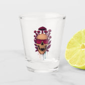 Vampire Mushroom Skull Schnapsglas (Vorderseite)