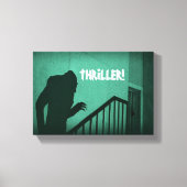 Vampire Nosferatu Green Horror Thriller Leinwanddruck (Vorderseite)