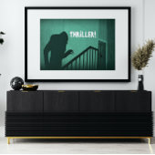 Vampire Nosferatu Green Horror Thriller Poster