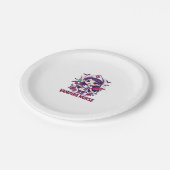 Vampire Nurse Shirt � Funny Halloween Medical Work Pappteller (Schrägansicht)