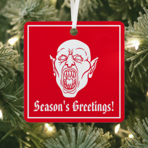 Vampire Ornament Aus Metall