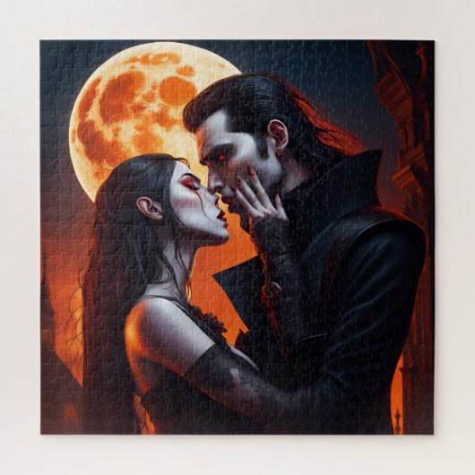 Vampire Paar Puzzle (Vertikal)