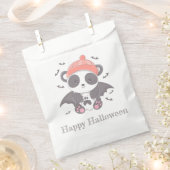 Vampire Panda Bats Ghost Happy Halloween Geschenktütchen (Ausgeschnitten)