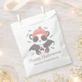 Vampire Panda Bats Ghost Happy Halloween Geschenktütchen (Ausgeschnitten)