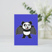 Vampire Panda Postkarte (Stehend Vorderseite)