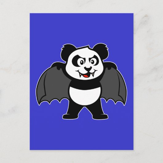 Vampire Panda Postkarte (Vorderseite)