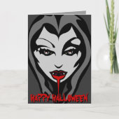 Vampire Party Einladungen Custom Halloween Cards (Vorderseite)