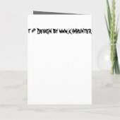 Vampire Party Einladungen Custom Halloween Cards (Rückseite)