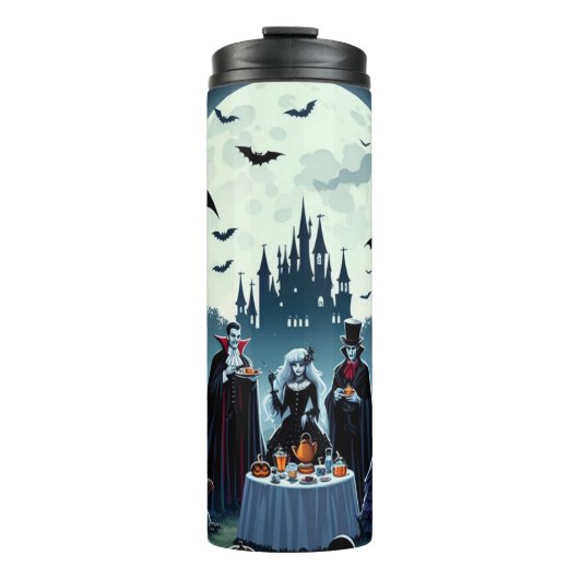 Vampire Party Halloween Thermal Tumbler Thermosbecher (Vorderseite)