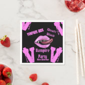 VAMPIRE-PARTY SERVIETTE (Beispiel)