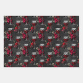 Vampire Pattern Geschenkpapier Set (Vorderseite 2)