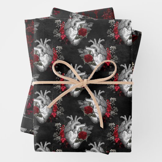 Vampire Pattern Geschenkpapier Set (Beispiel)
