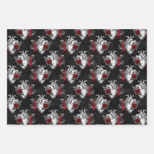 Vampire Pattern Geschenkpapier Set (Vorderseite)