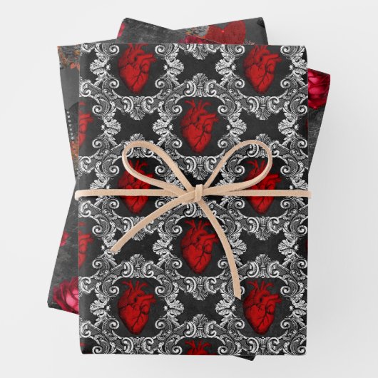 Vampire Pattern Geschenkpapier Set (Beispiel)