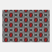 Vampire Pattern Geschenkpapier Set (Vorderseite)