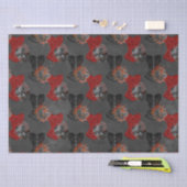 Vampire Pattern Seidenpapier (Handwerk)