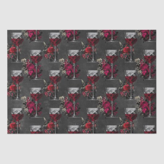 Vampire Pattern Seidenpapier (Vorderseite)