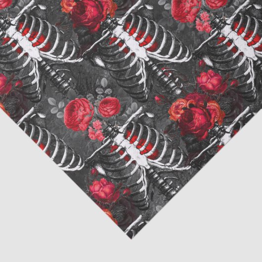 Vampire Pattern Seidenpapier (Detail)