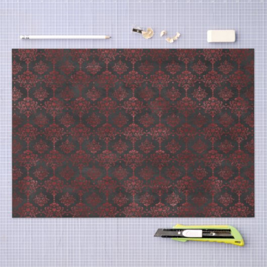 Vampire Pattern Seidenpapier (Handwerk)