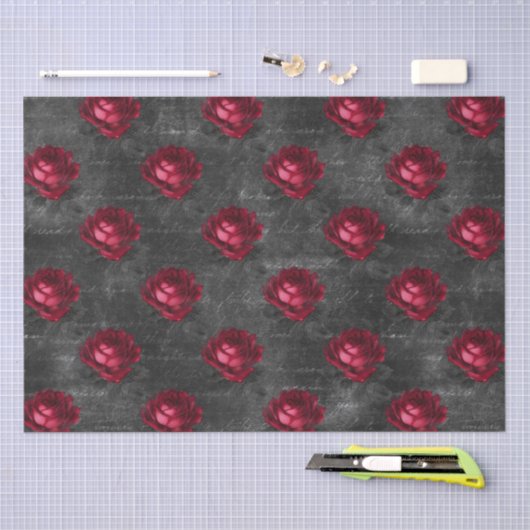 Vampire Pattern Seidenpapier (Handwerk)