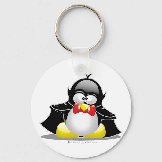 Vampire Penguin Schlüsselanhänger (Vorderseite)