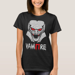 Vampire Pi Halloween Kostüm Funny Mathe Science Th T-Shirt