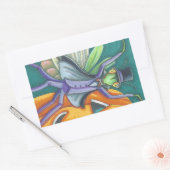 VAMPIRE PRAYING MANTIS BUG STICKER SHEED Rectangle (Umschlag)