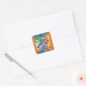 VAMPIRE PRAYING MANTIS BUG STICKERS SHEEE Square (Umschlag)