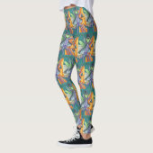 VAMPIRE PRAYING MANTIS, HALLOWEEN BUG ART LEGGINGS (Links)