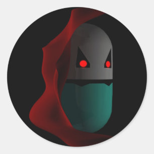 Vampire Prozac Parody Pillen Runder Aufkleber